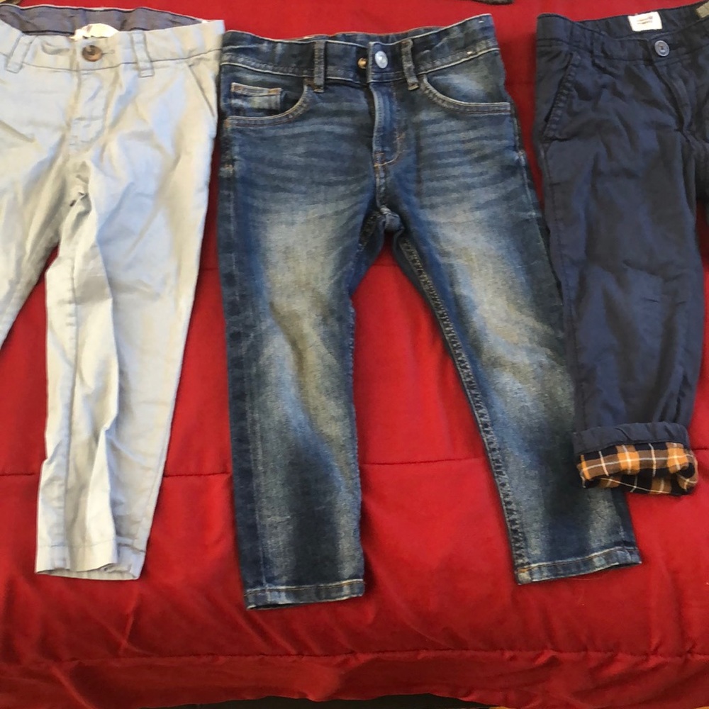 H&M pants bundle size 2t-3t